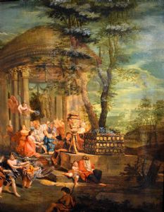 Scena mitologica di Matrimonio